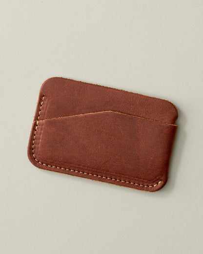 The Charleston Personalized Fine Leather Triple Sleeve Front Pocket Wallet