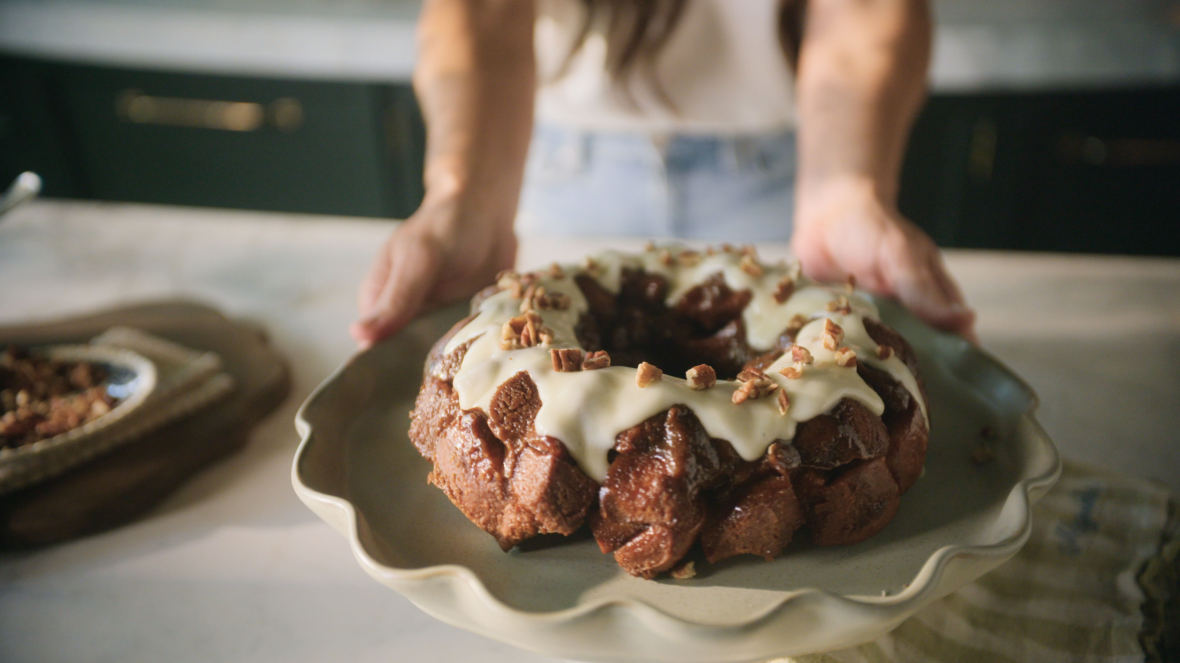 Load video: Classic Cinnamon Rolls, Jo&#39;s Way: Switch out the baking sheet for this Pull Apart Sweet Bread.