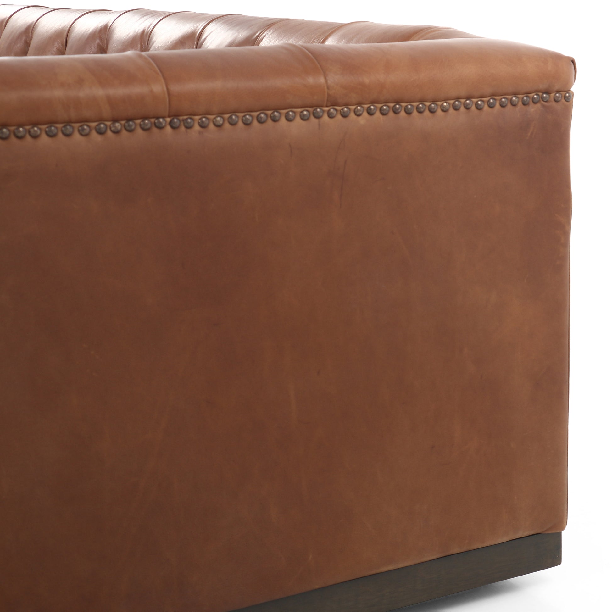 Arlo Leather Sofa detail view