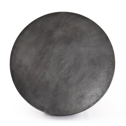 stratton aged metal outdoor coffee table for magnolia