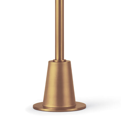 Linear Natural Brass Task Lamp base