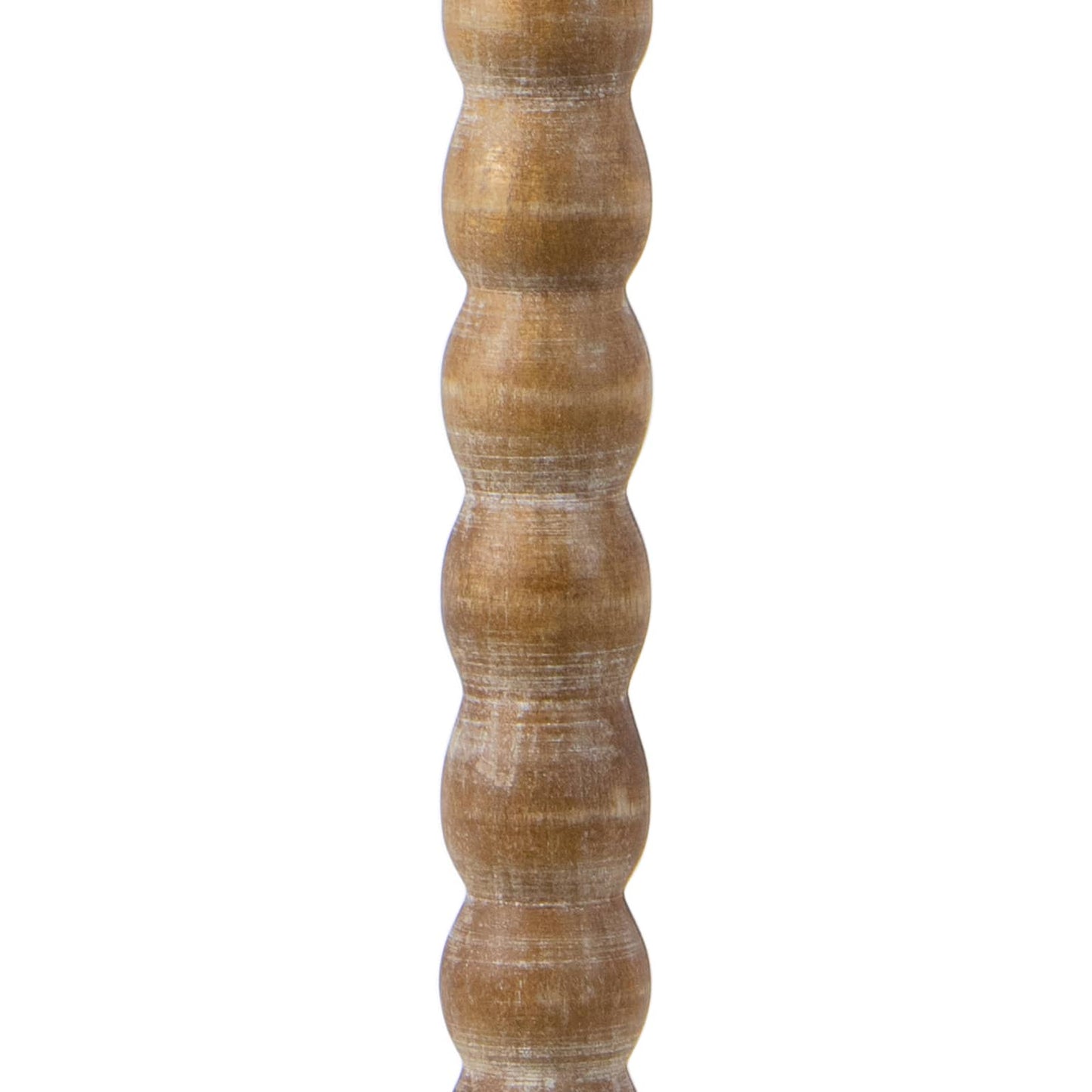 Hughes Birch Wood Table Lamp close up of birch detail