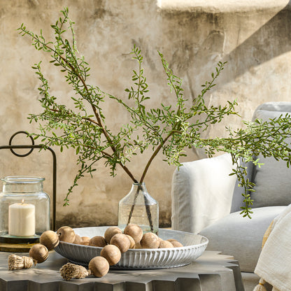 magnolia Real Touch Myrtle Leaf Branch