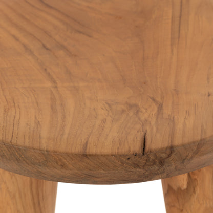zia teak wood outdoor end table