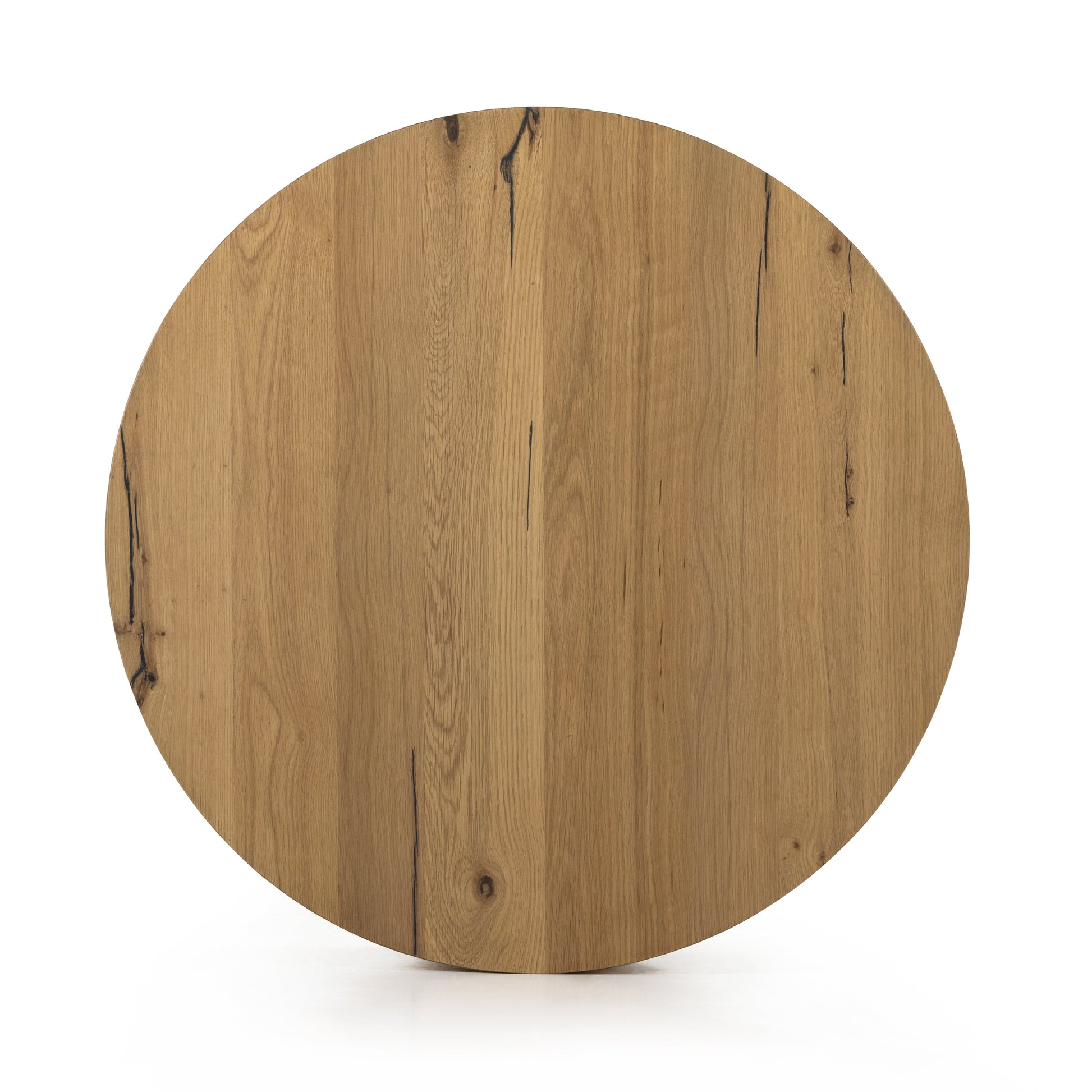 asher round oak veneer coffee table exclusive for magnolia