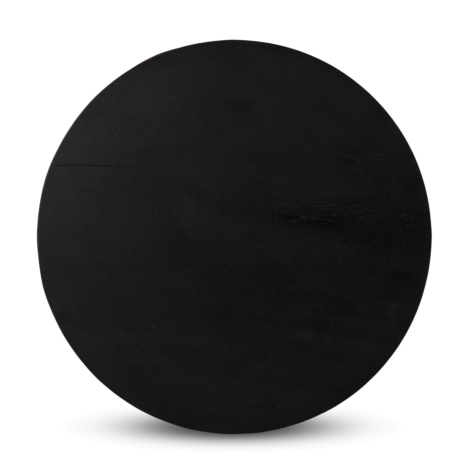 Asher coffee table in black top view