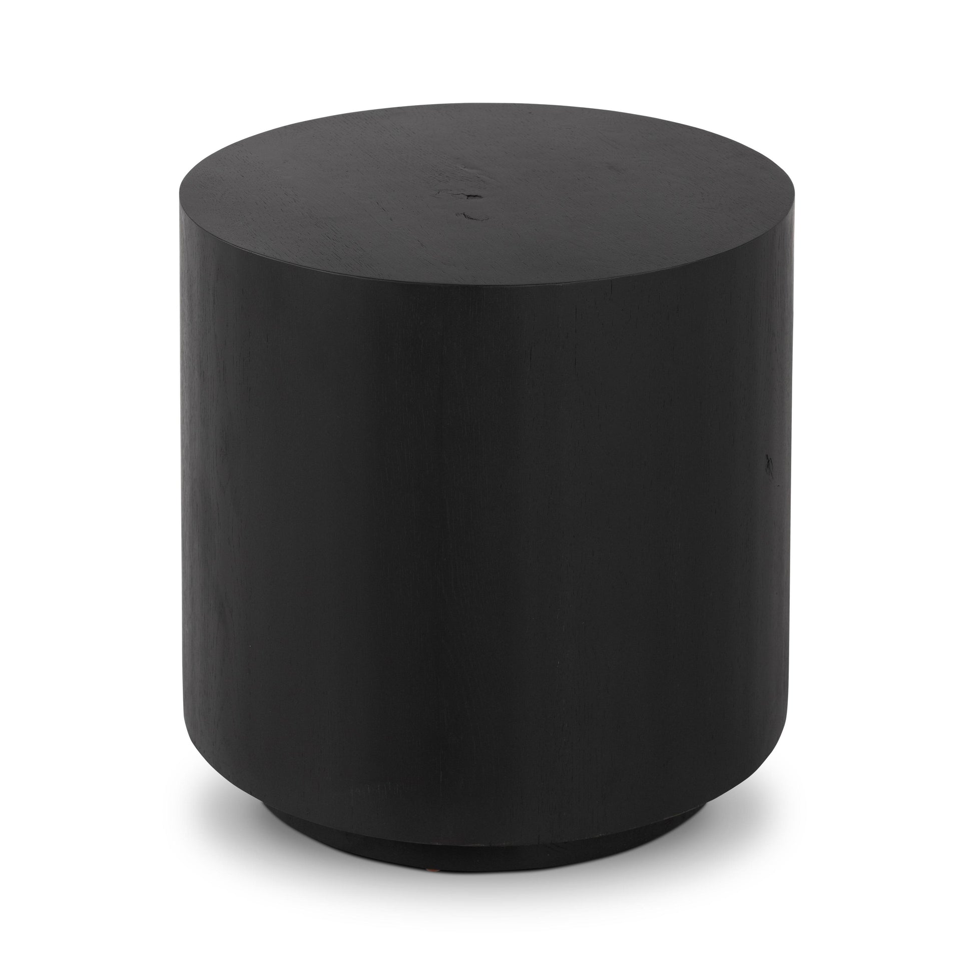 Asher side table in black 
