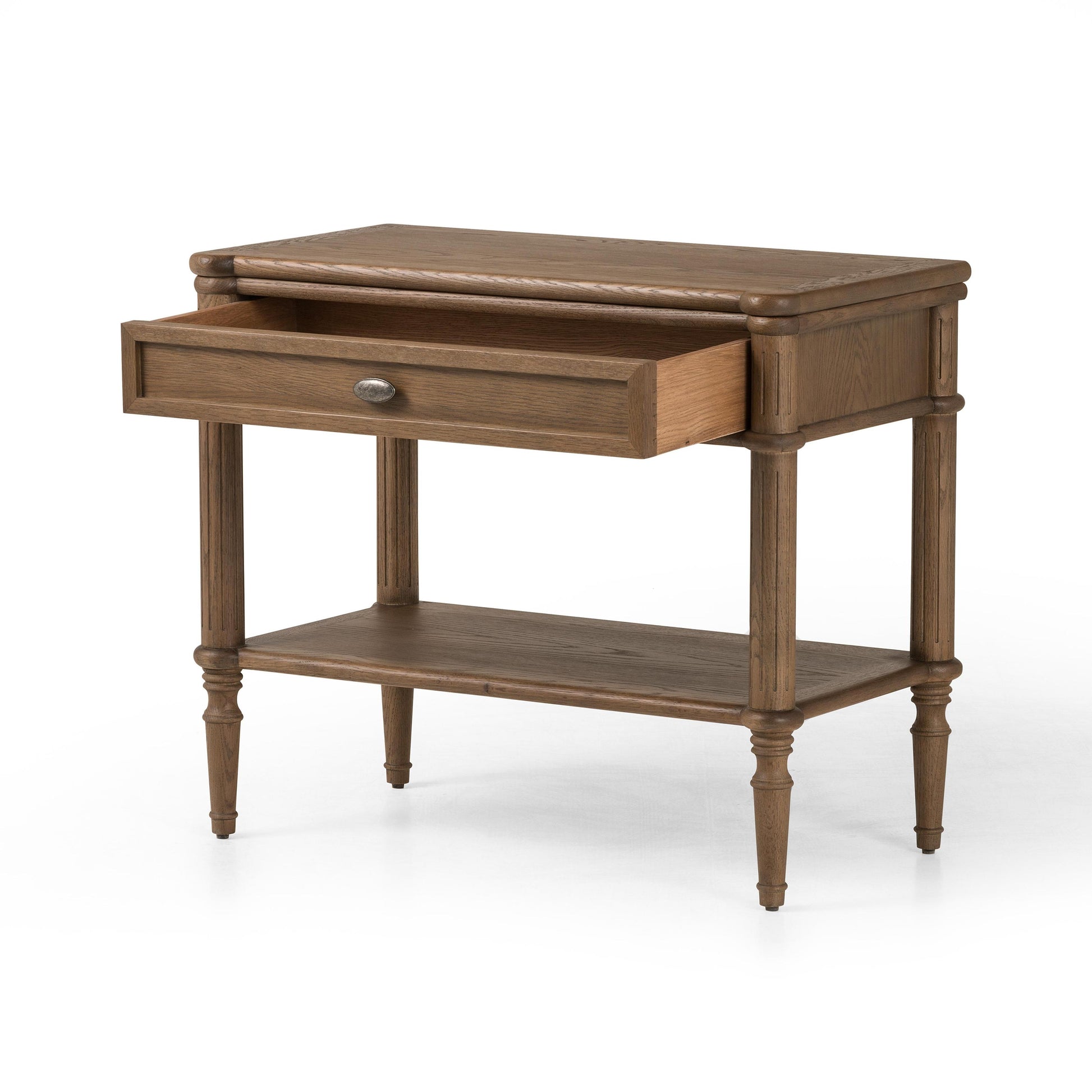 Gabrielle Nightstand with drawer open