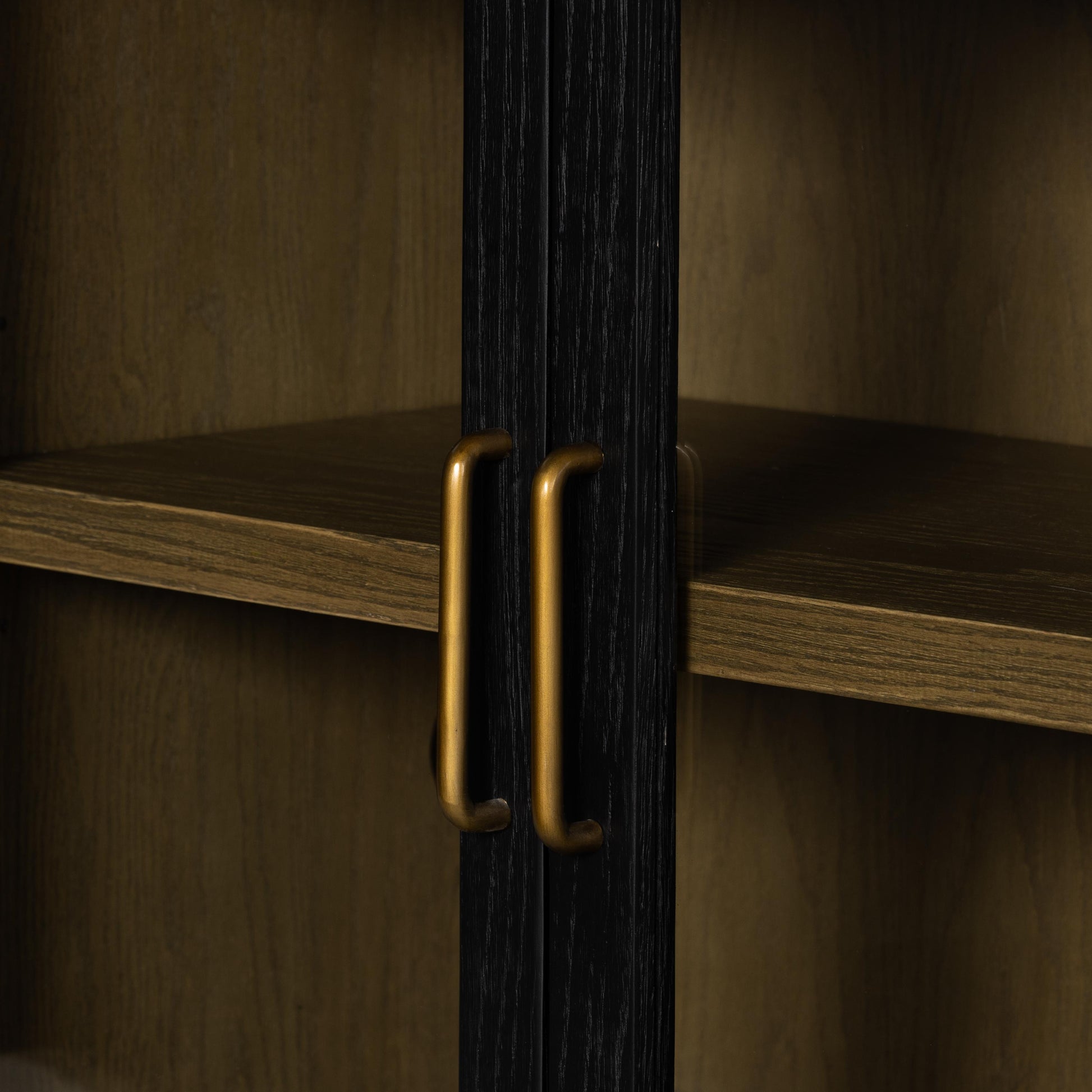 Belmont Sideboard close up of cabinet handles