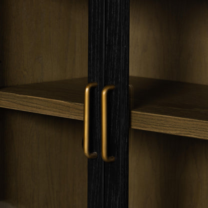Belmont Sideboard close up of cabinet handles
