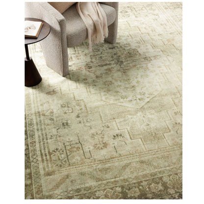 Banks Natural Granite Rug under a chair