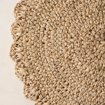 Amelia Round Placemat close up