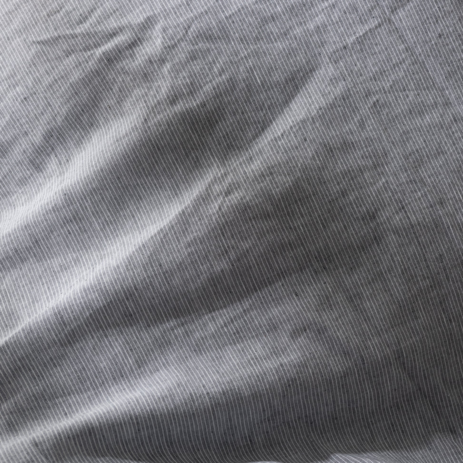 magnolia linen cotton duvet cover bedding in charcoal stripe