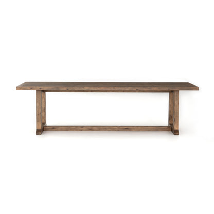 Holden Table in Honey Pine from side