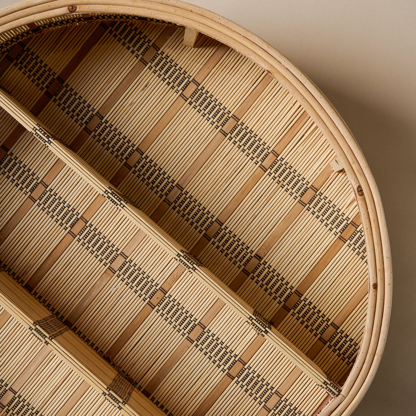 georgia oval rattan wall shelf for magnolia