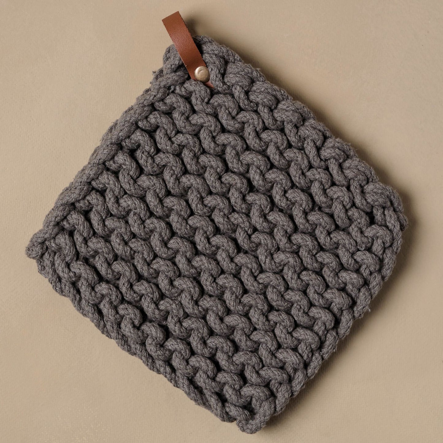 Magnolia Hand Crocheted Cotton Pot Holder