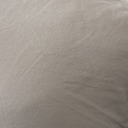 magnolia linen cotton duvet cover bedding in dove grey
