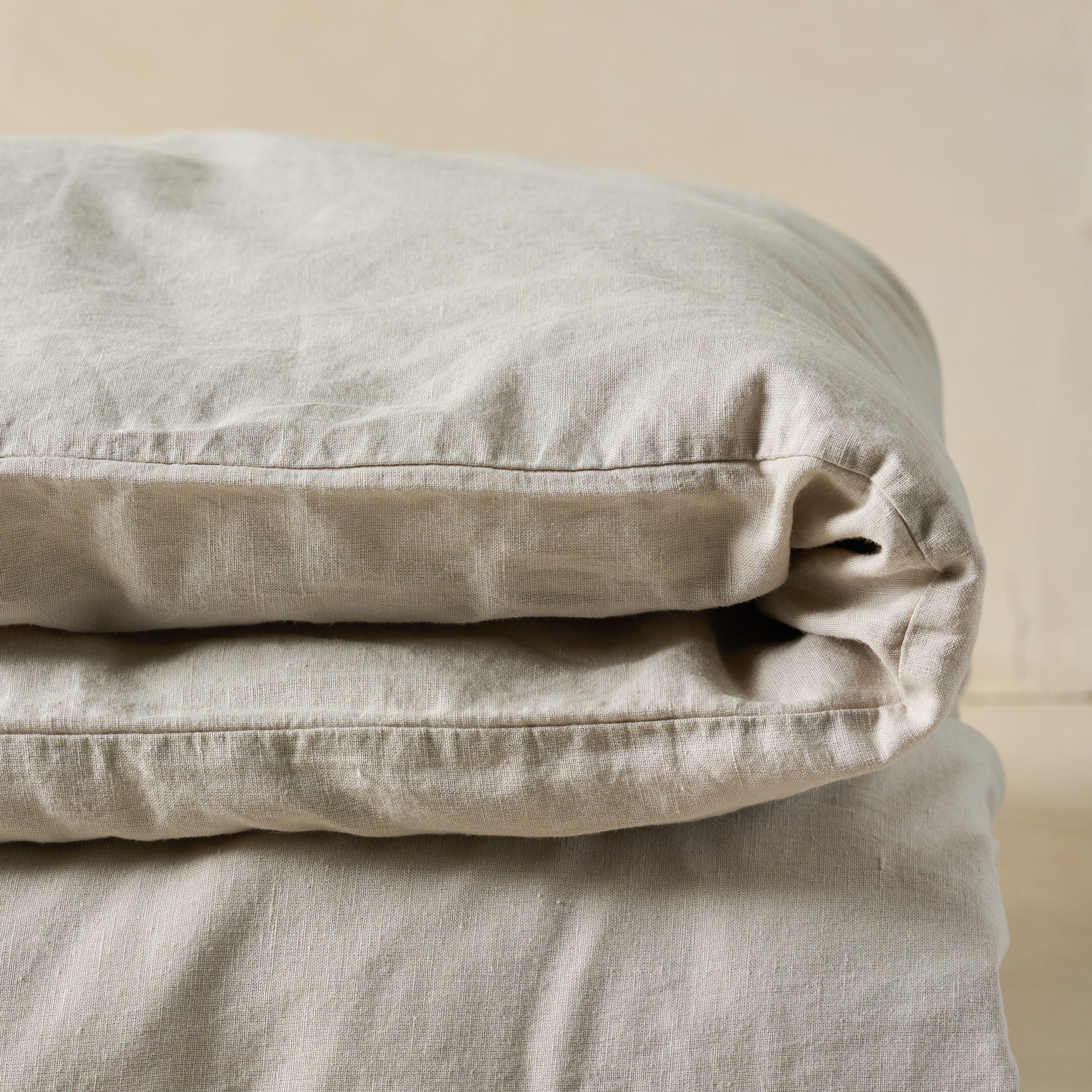 Dove Linen Cotton Duvet Cover