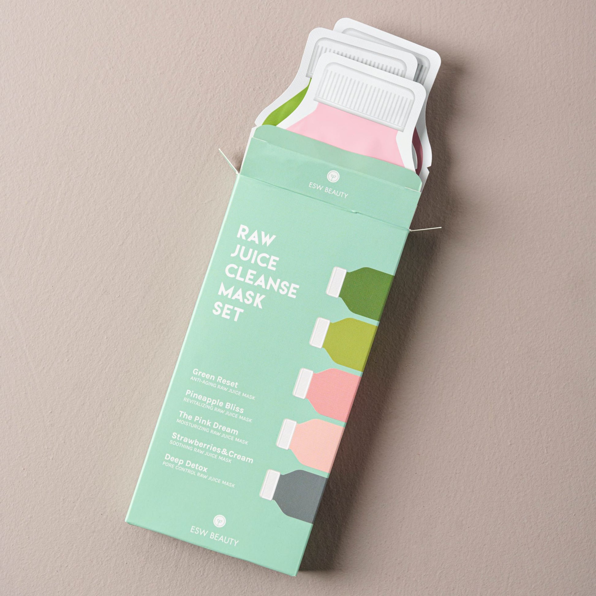 Raw Juice Cleanse Mask Set
