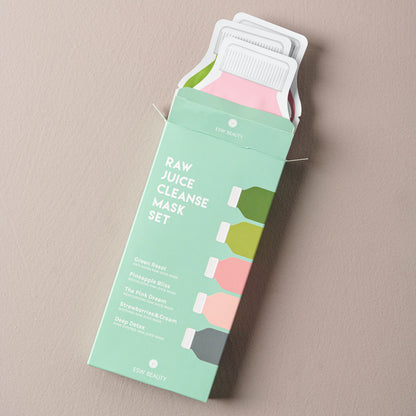 Raw Juice Cleanse Mask Set