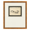 Framed wall art called Going to Explore I