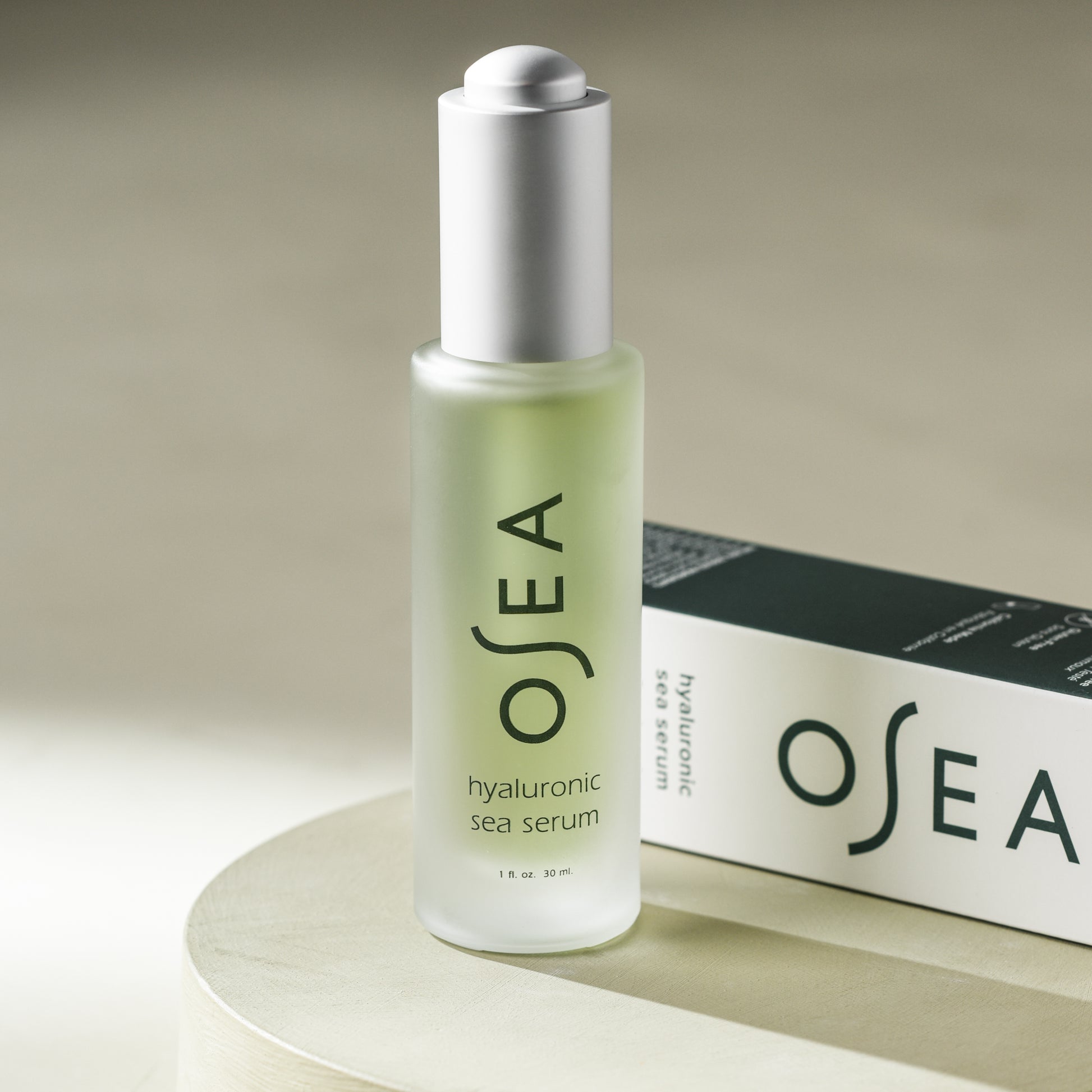 hyaluronic sea serum to smooth fine lines and hydrate