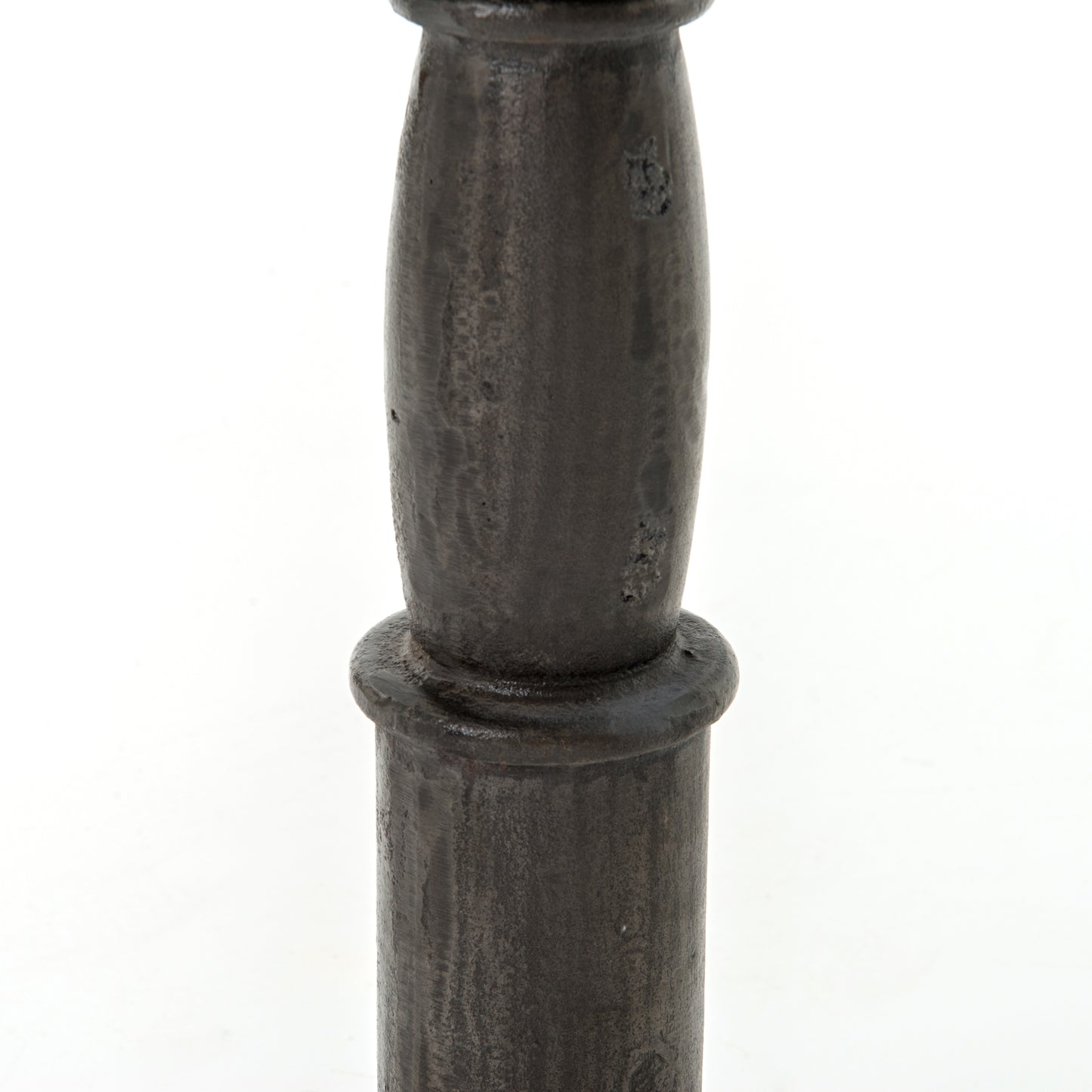 traditional metal pedestal metal end table with round marble top