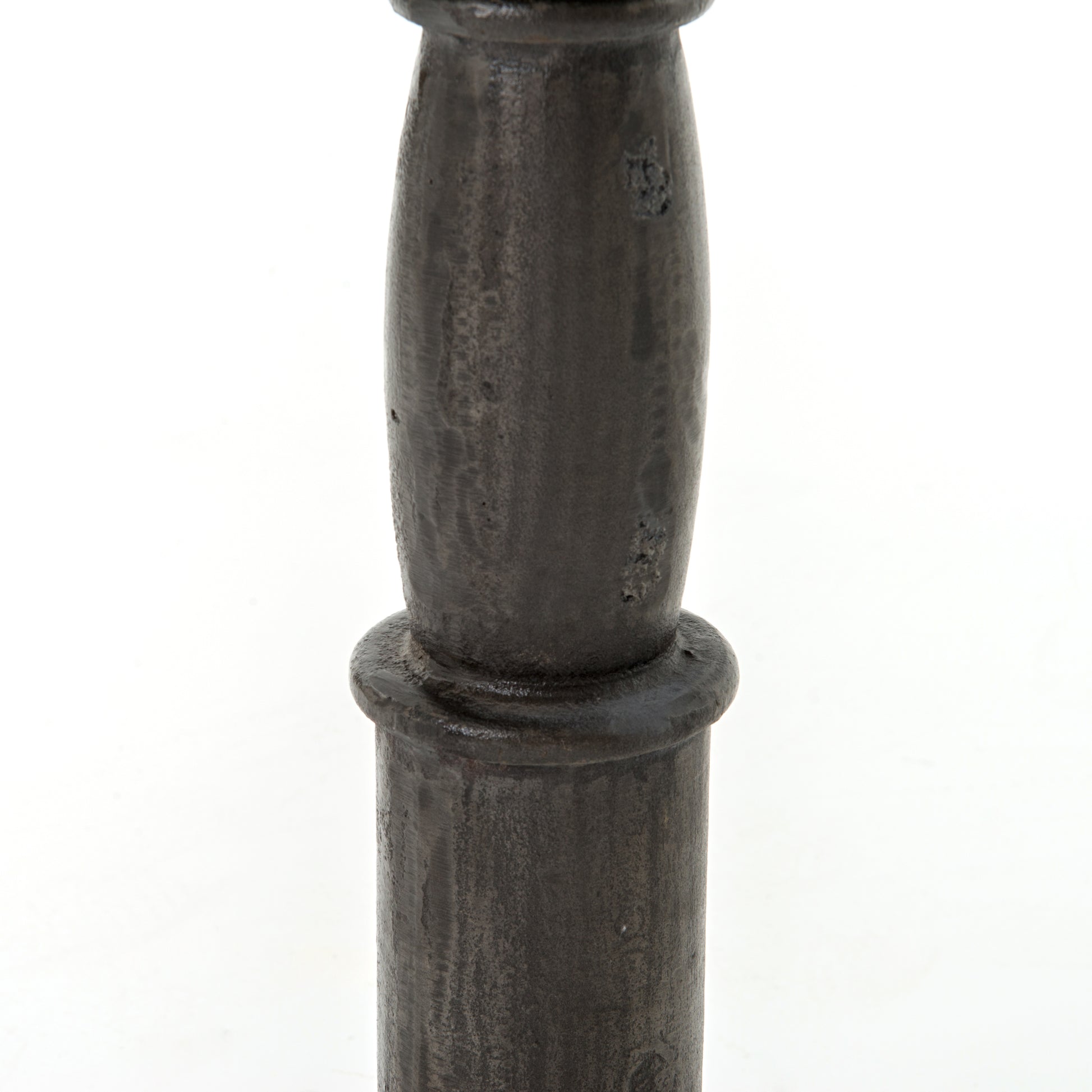 traditional metal pedestal metal end table with round marble top