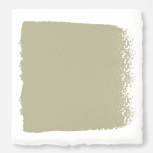 A khaki green interior paint named gold moss