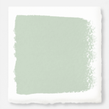Frosty mint with green and light blue accents door and cabinet paint named mineral green