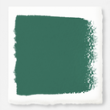 crisp hunter green with golden accents paint named aspen leaf