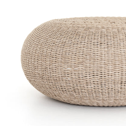 ray outdoor woven coffee table for magnolia
