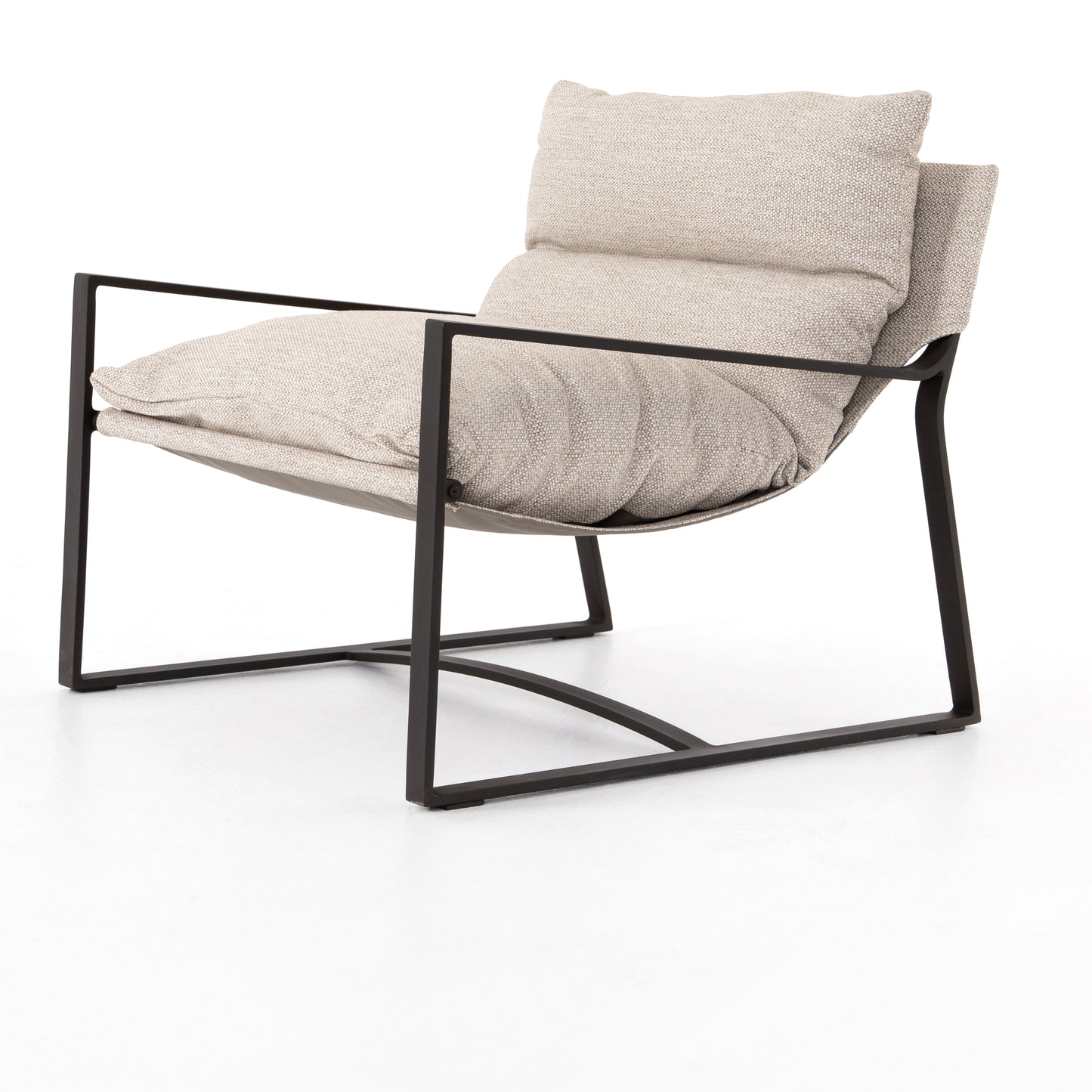 bodie upholstered outdoor sling chair for magnolia