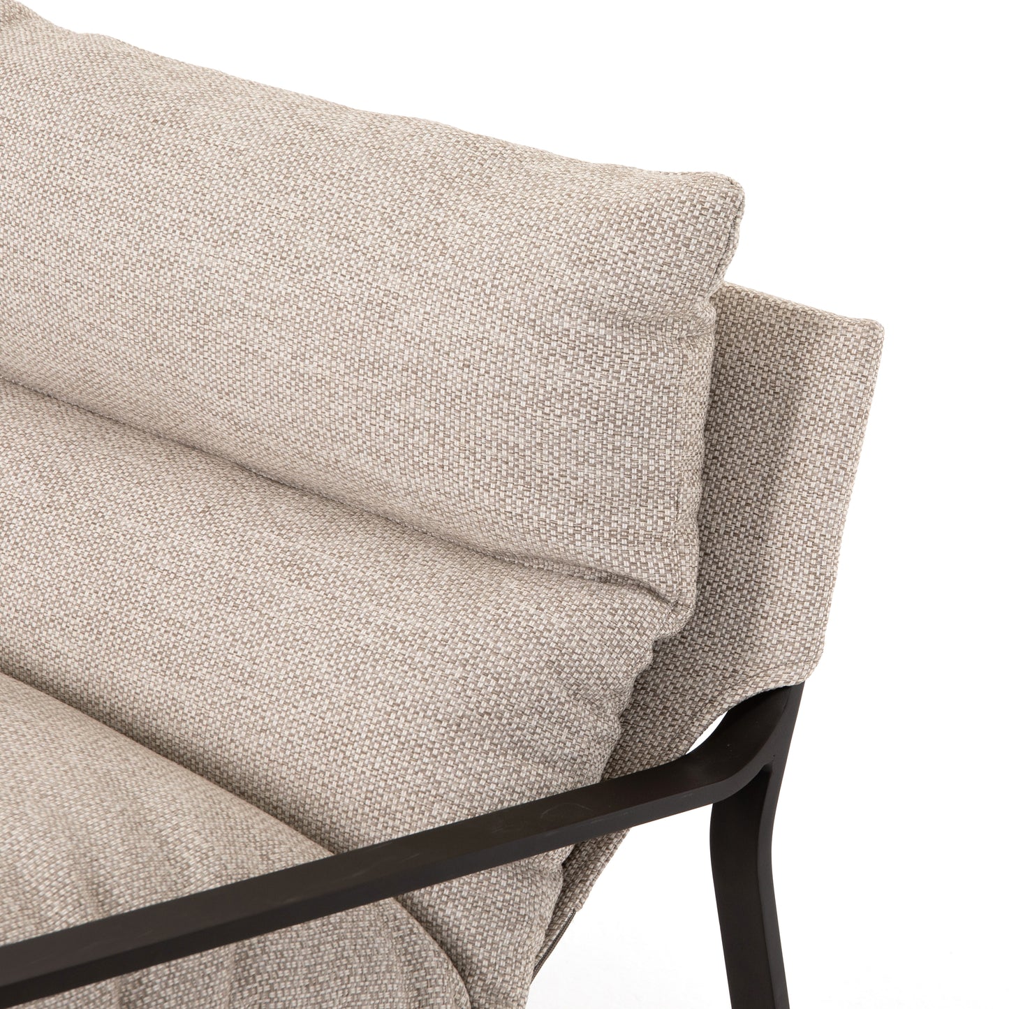 bodie upholstered outdoor sling chair for magnolia