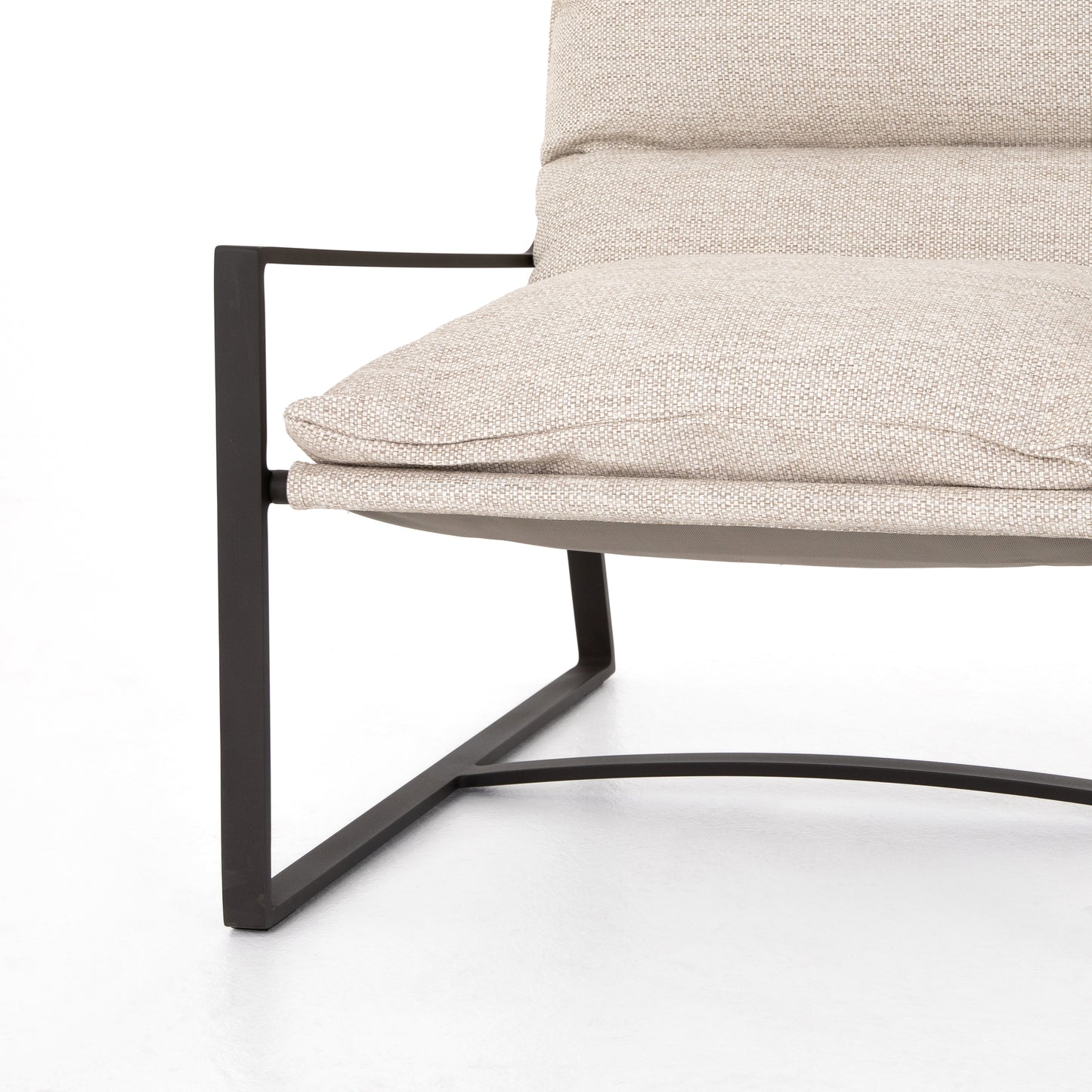 bodie upholstered outdoor sling chair for magnolia