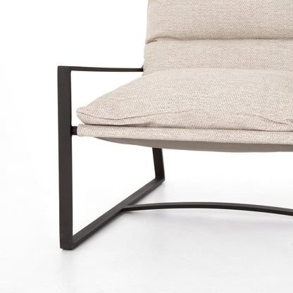 bodie upholstered outdoor sling chair for magnolia
