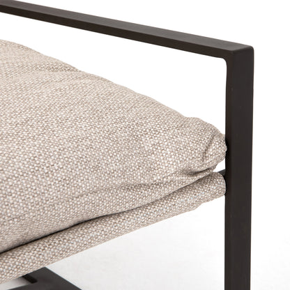 bodie upholstered outdoor sling chair for magnolia