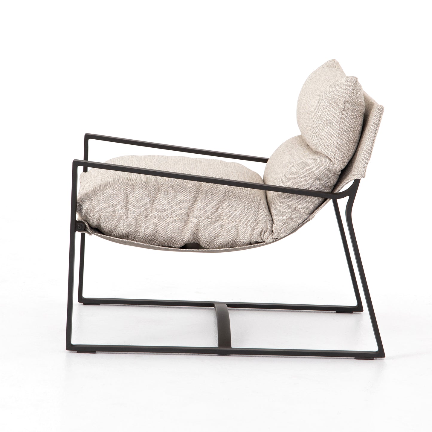 bodie upholstered outdoor sling chair for magnolia