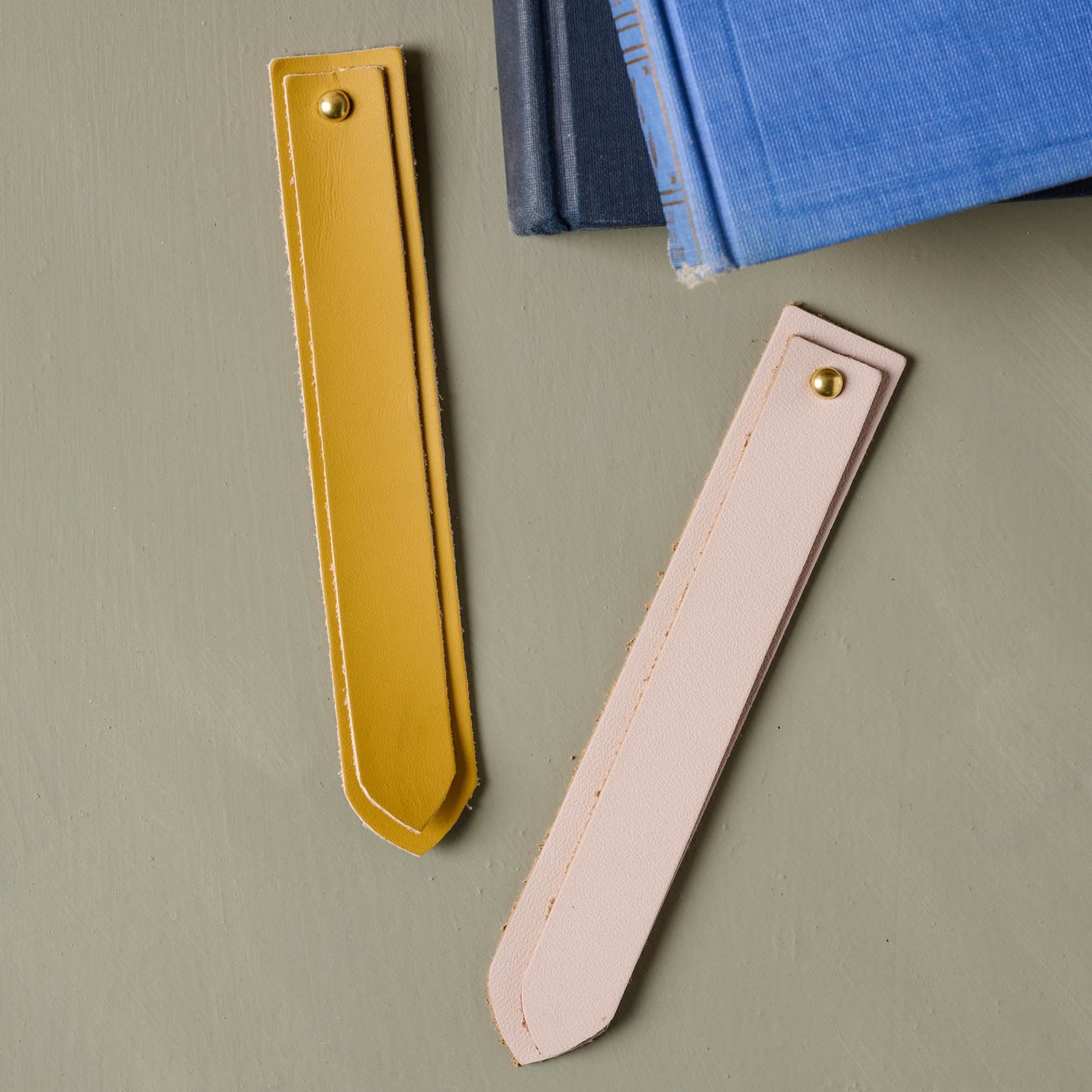 magnolia Leather Bookmark