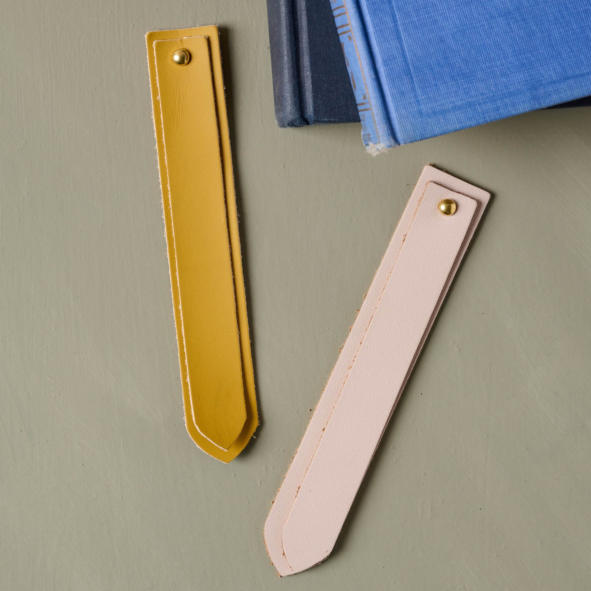 magnolia Leather Bookmark