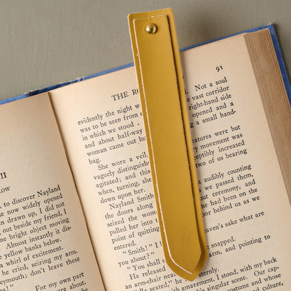 magnolia Leather Bookmark