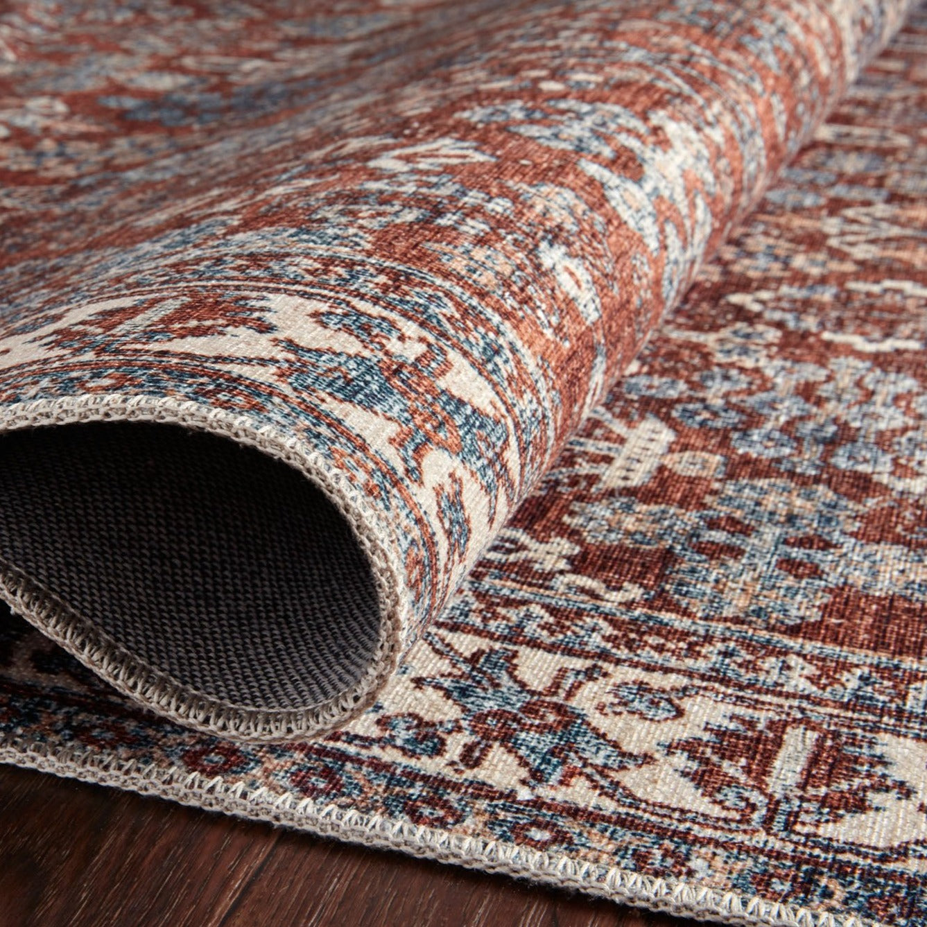 Lenna Brick Sky Rug