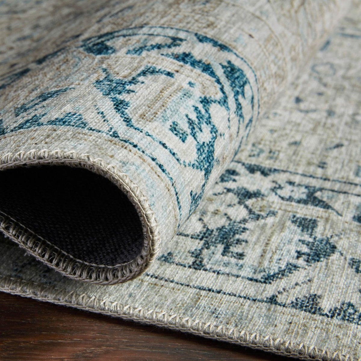 Lenny Rug Lenna Natural Denim Rug – Magnolia