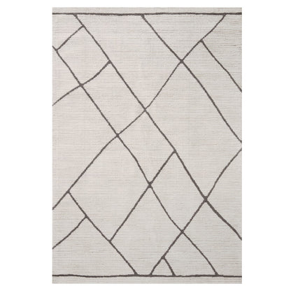 Logan Ivory Charcoal Rug