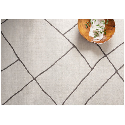 Logan Ivory Charcoal Rug