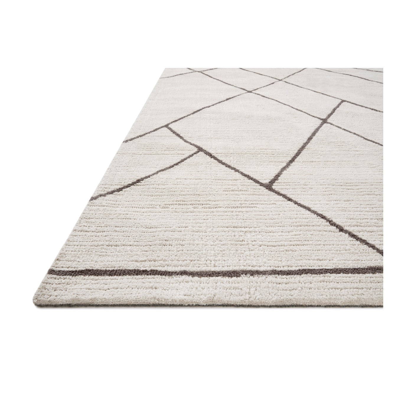 Logan Ivory Charcoal Rug