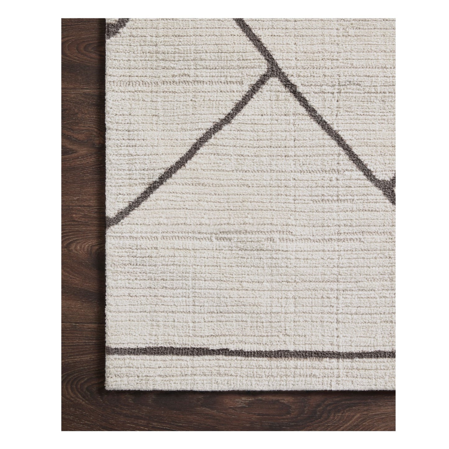 Logan Ivory Charcoal Rug