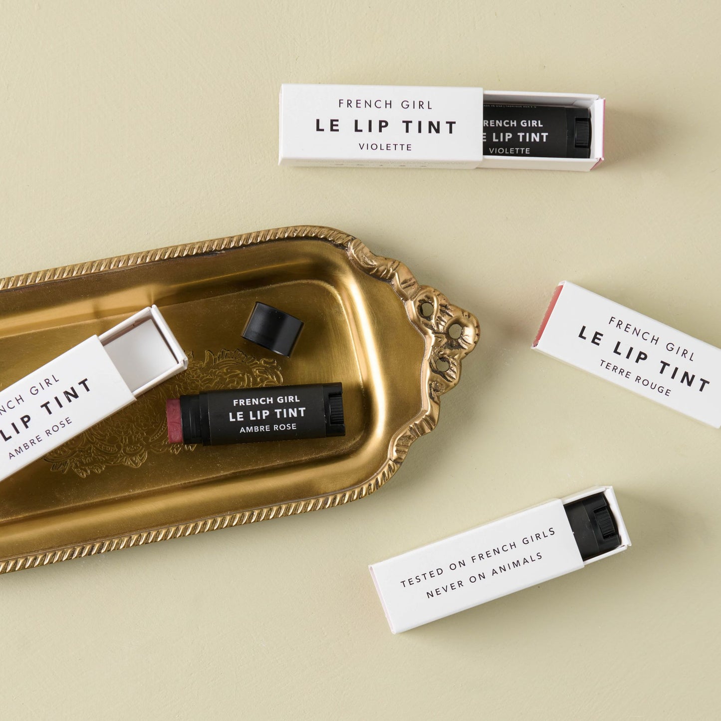 french girl le lip violette tint