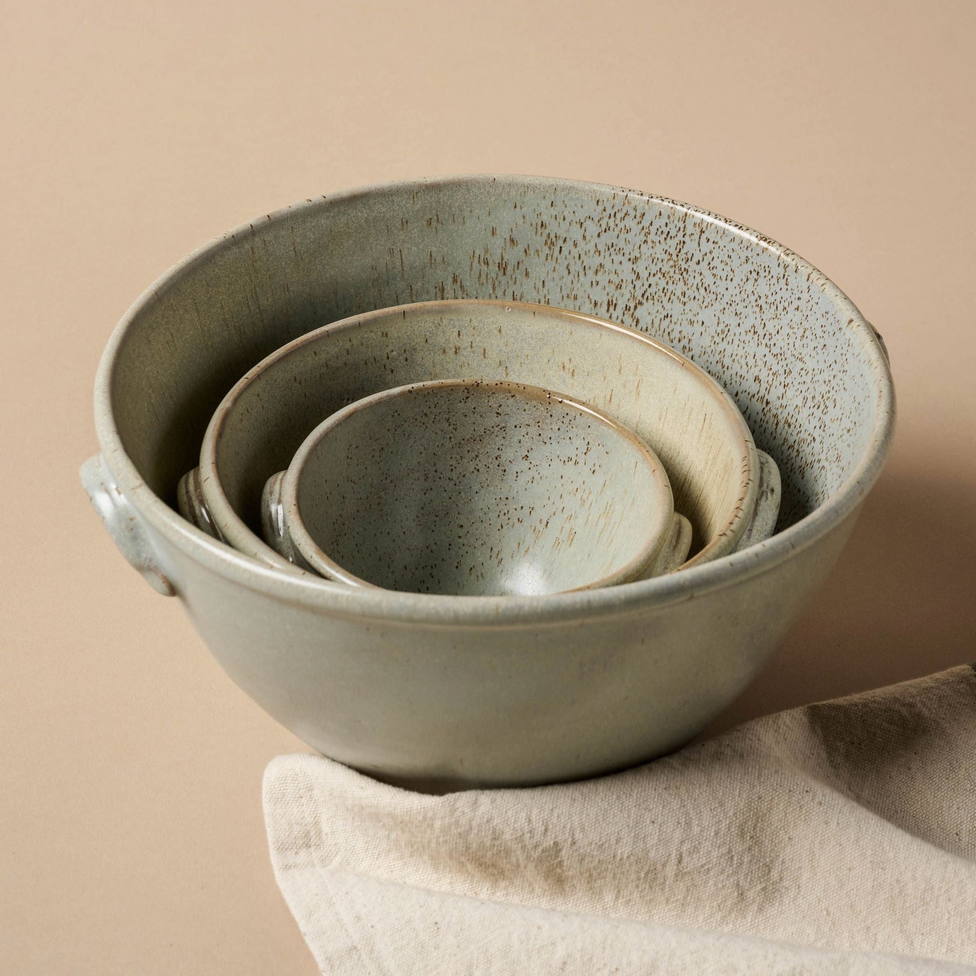 Magnolia French Grey Serving Bowl Set