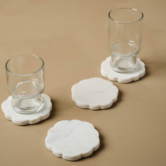 Magnolia Rustic Glass Stacking Tumbler